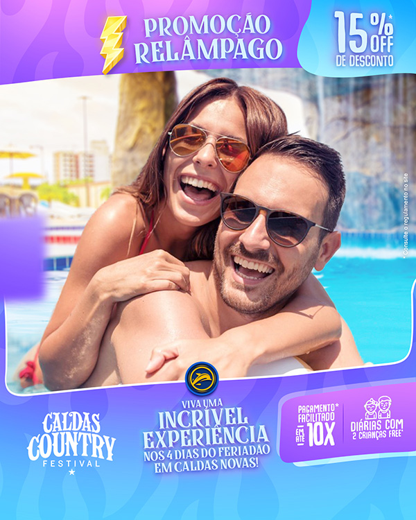 GD Hotéis - Caldas Country - Feriadão Promoção