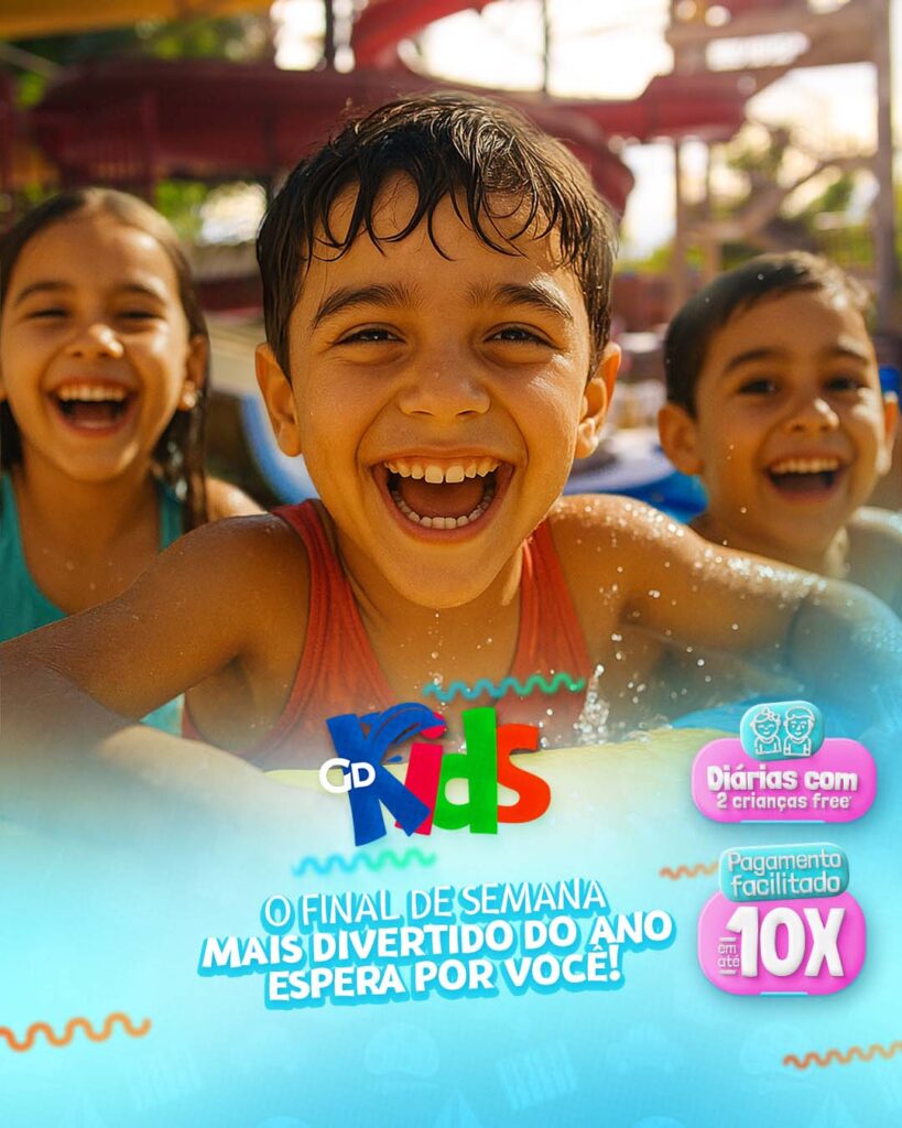 GD Hotéis em Caldas Novas Dia das Crianças - GD Kids - 2025
